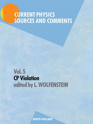 cover image of CP Violation